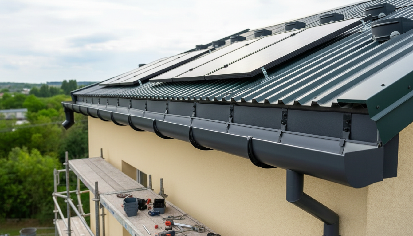 Dachrinnen-Erneuerung Zinshaus - SkyDach Wien